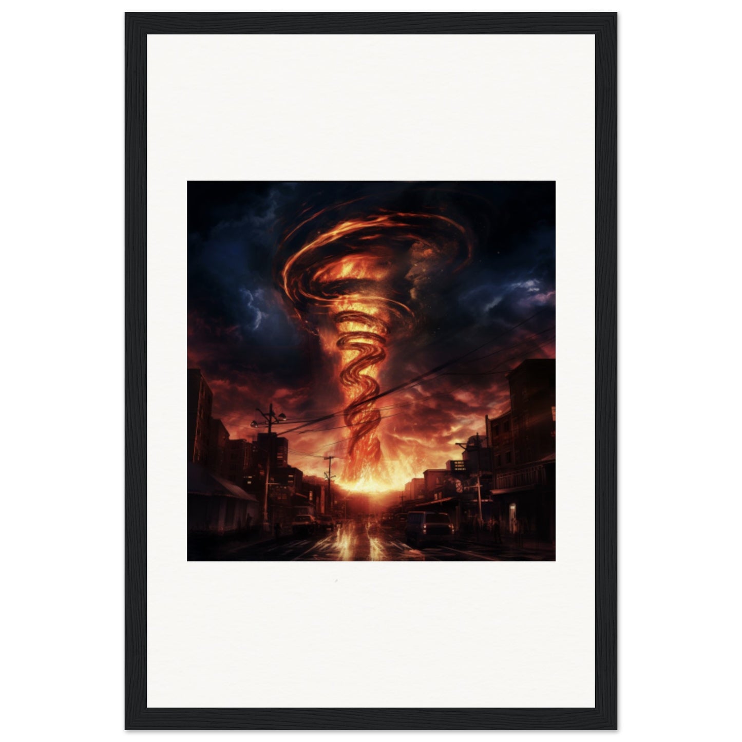 Fire Tornado by Robby